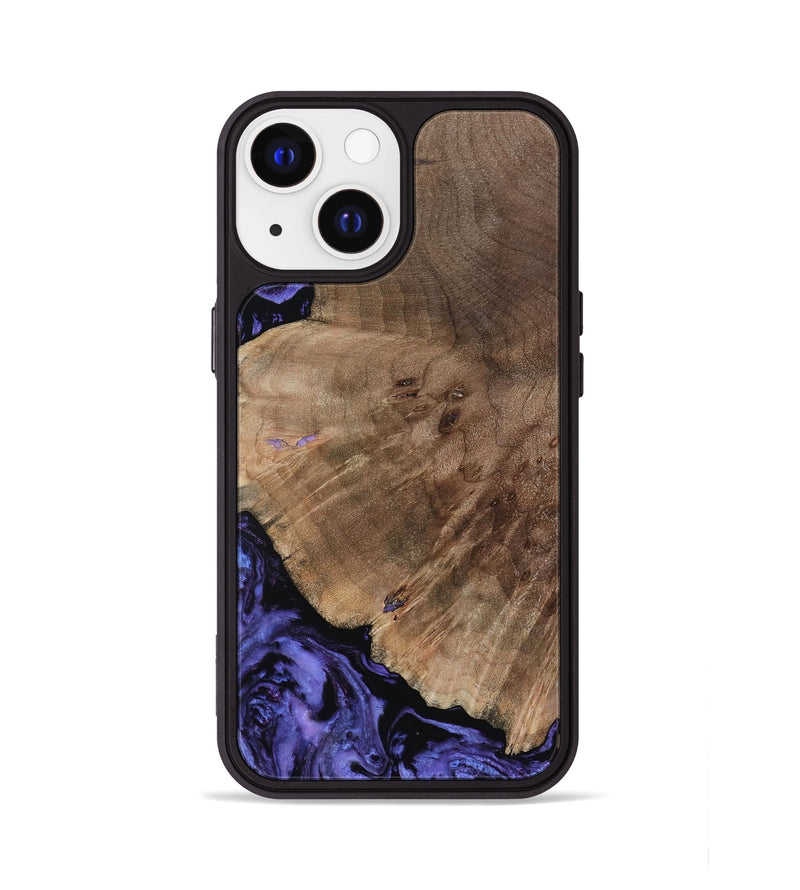 iPhone 13 Wood Phone Case - Hans (Purple, 809819)