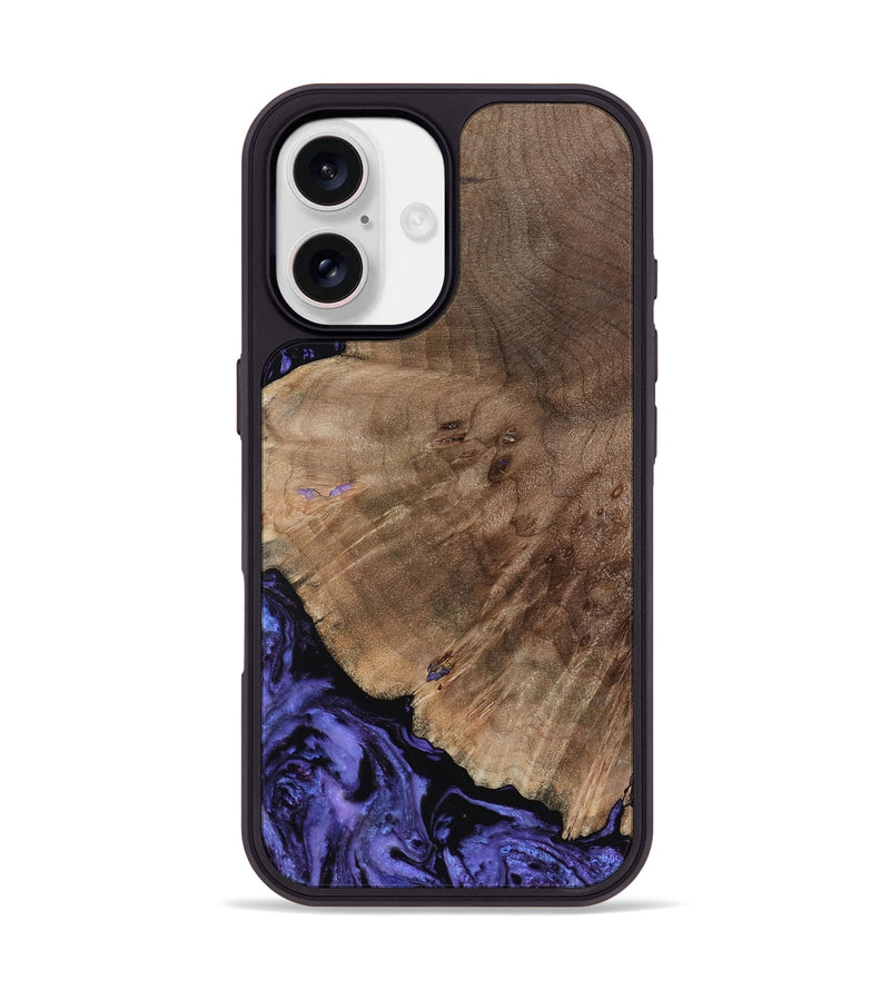 iPhone 17 Wood Phone Case - Hans (Purple, 809819)
