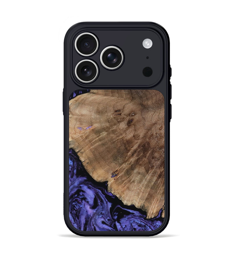iPhone 17 Pro Wood Phone Case - Hans (Purple, 809819)