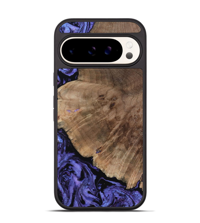 Pixel 9 Wood Phone Case - Hans (Purple, 809819)