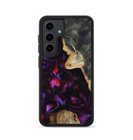 Galaxy S24 Wood Phone Case - Irene (Purple, 809820)