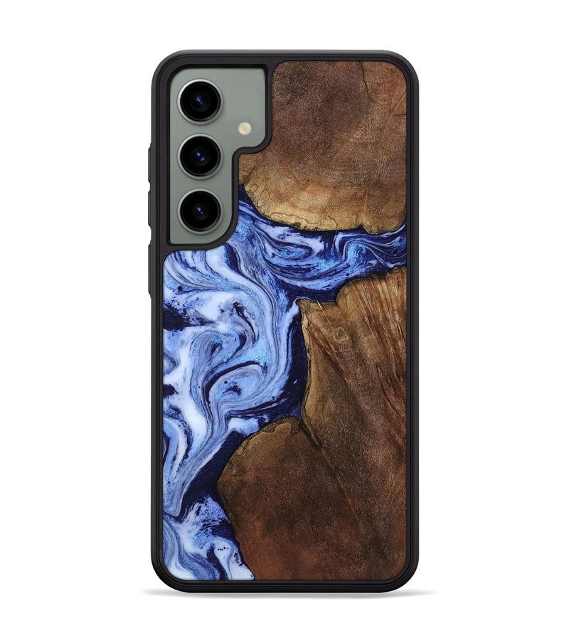 Galaxy S24 Plus Wood Phone Case - Kellie (Blue, 809828)