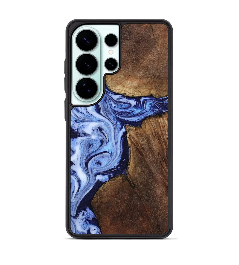 Galaxy S26 Ultra Wood Phone Case - Kellie (Blue, 809828)