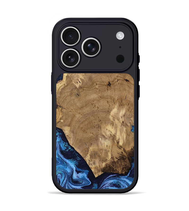 iPhone 17 Pro Wood Phone Case - Jireh (Blue, 809830)