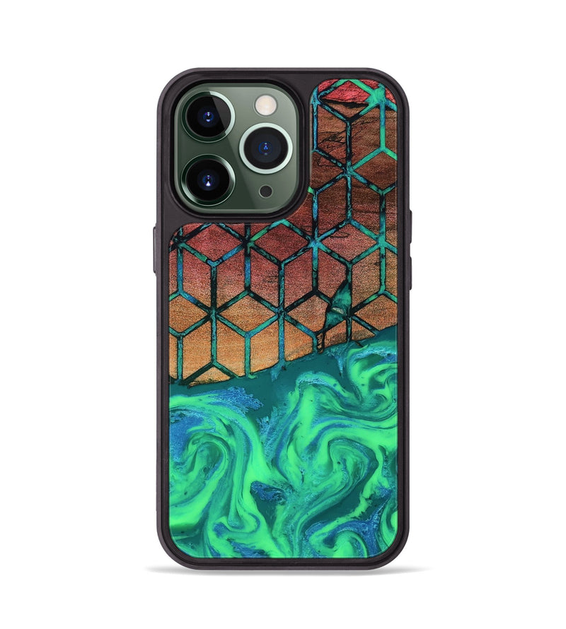 iPhone 13 Pro Wood Phone Case - Corrine (Pattern, 809882)