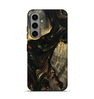 Galaxy S24 Wood Live Edge Phone Case - Daja (Green, 809905)