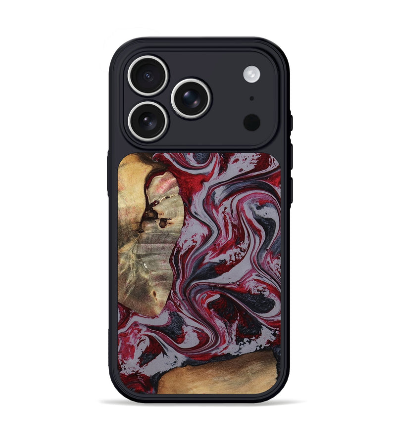 iPhone 17 Pro Wood Phone Case - Ryder (Red, 809928)