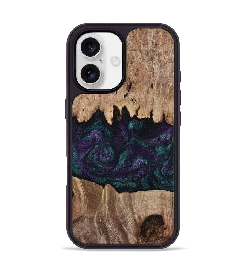 iPhone 17 Wood Phone Case - Pierre (Purple, 809943)