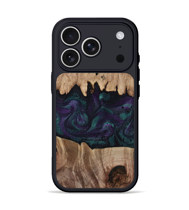 iPhone 17 Pro Wood Phone Case - Pierre (Purple, 809943)