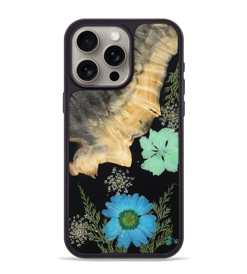 iPhone 15 Pro Max Wood Phone Case - Coretta (Bloom, 810037)
