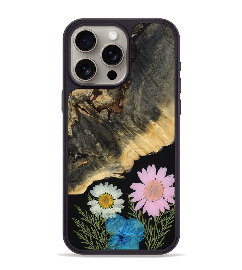 iPhone 15 Pro Max Wood Phone Case - Zoey (Bloom, 810042)