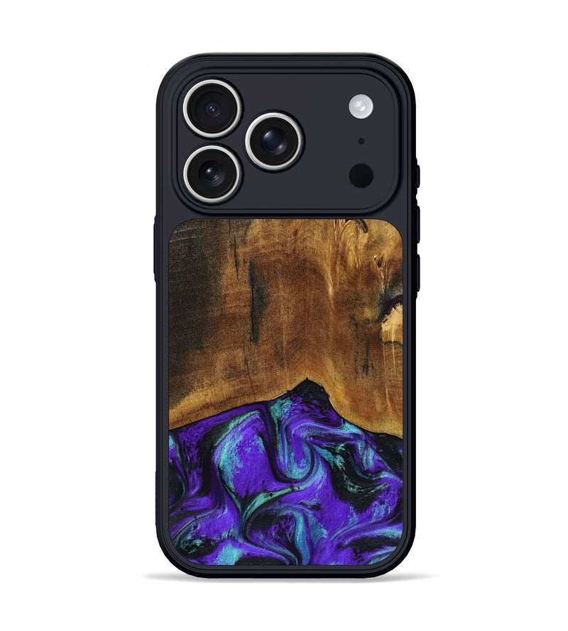 iPhone 17 Pro Wood Phone Case - Adelina (Purple, 810133)
