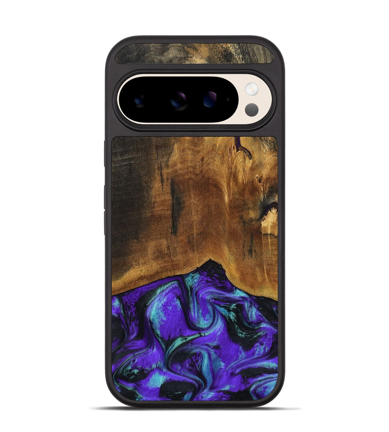 Pixel 10 Wood Phone Case - Adelina (Purple, 810133)