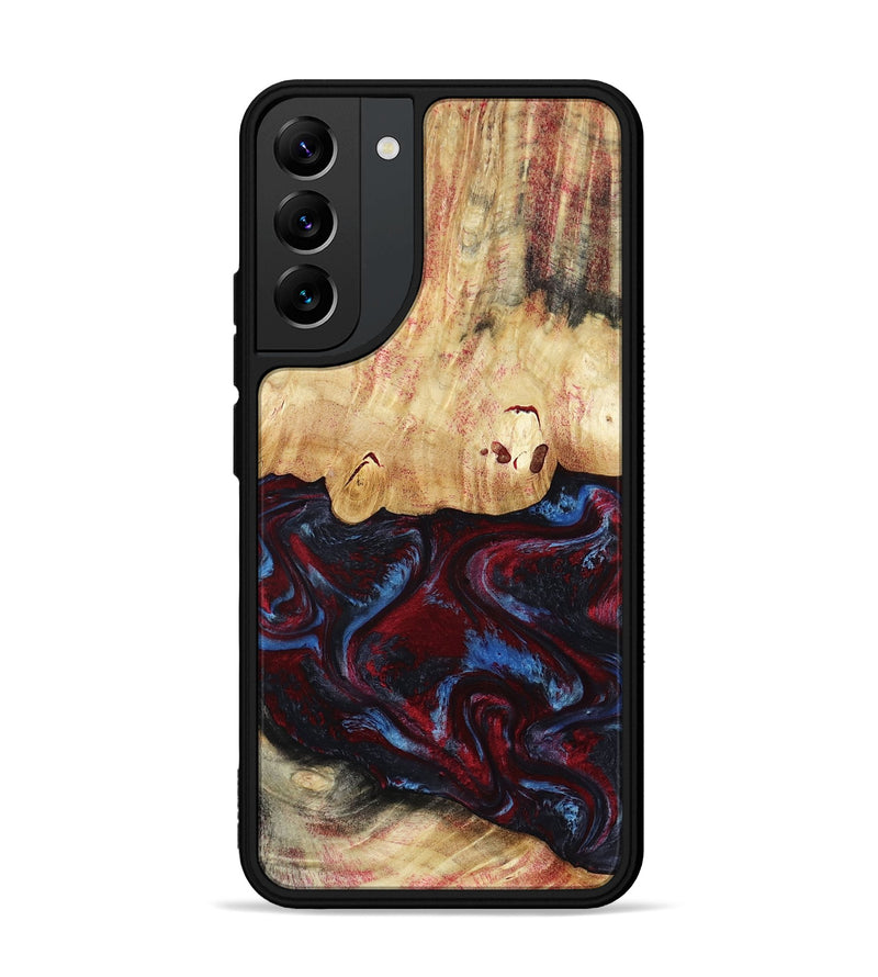 Galaxy S22 Plus Wood Phone Case - Sharla (Red, 810136)