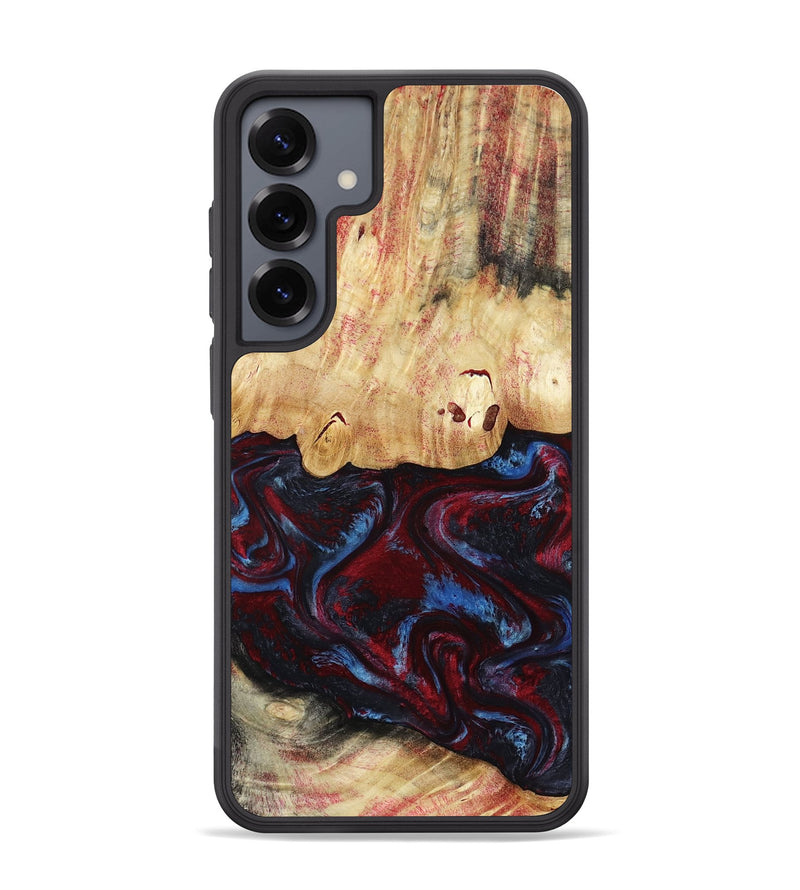 Galaxy S25 Plus Wood Phone Case - Sharla (Red, 810136)