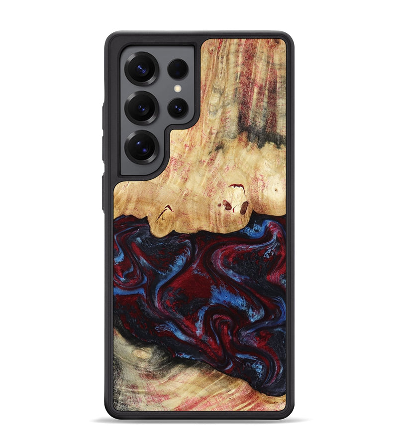 Galaxy S25 Ultra Wood Phone Case - Sharla (Red, 810136)