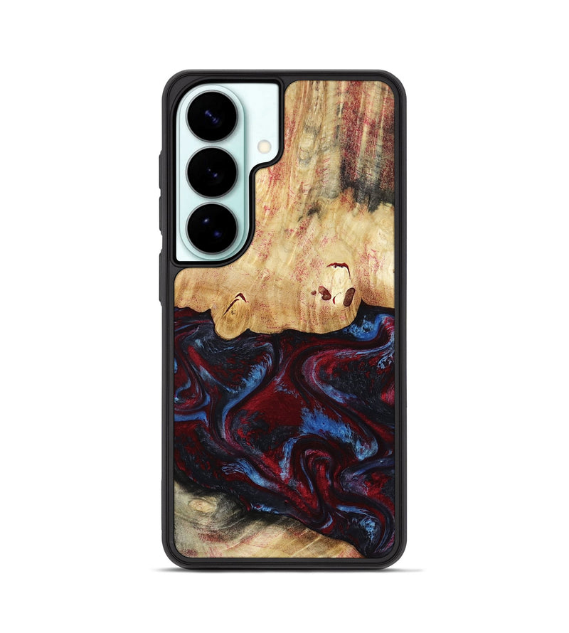 Galaxy S26 Wood Phone Case - Sharla (Red, 810136)