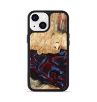 iPhone 13 Wood Phone Case - Sharla (Red, 810136)