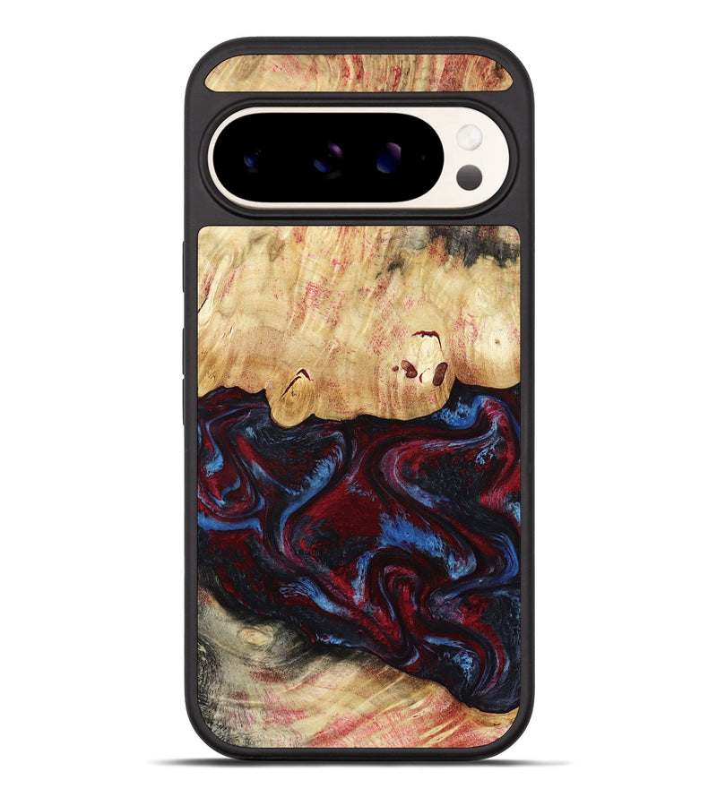 Pixel 10 Pro XL Wood Phone Case - Sharla (Red, 810136)