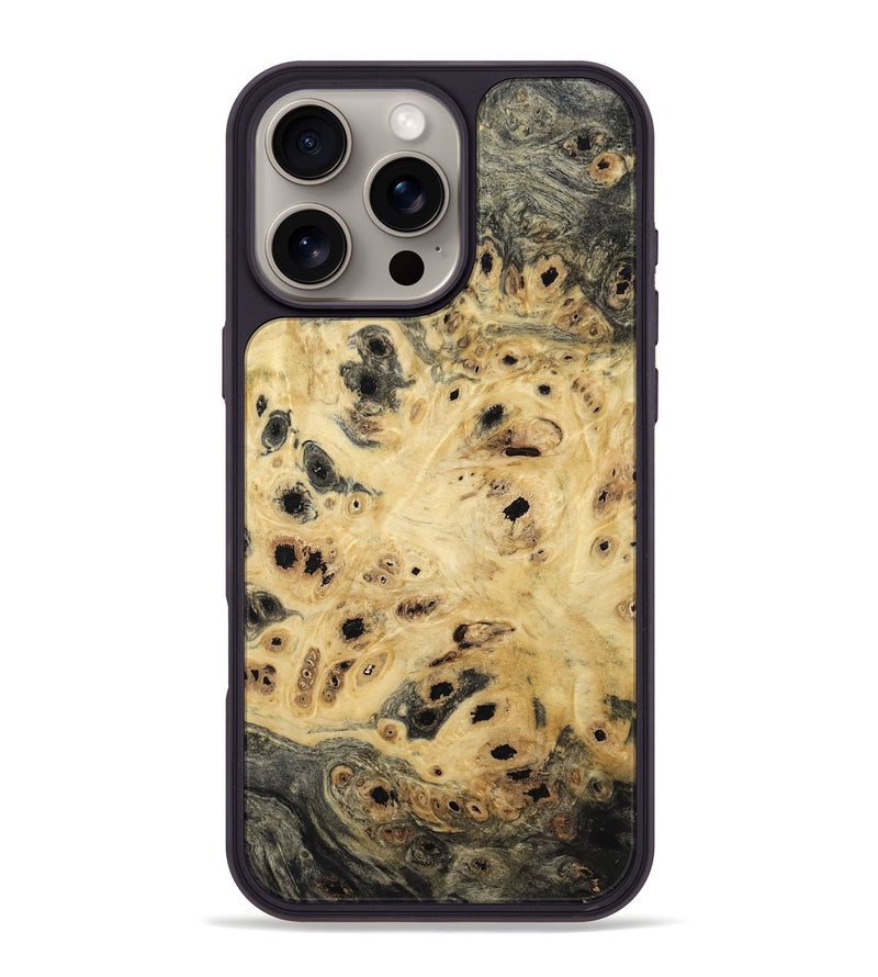 iPhone 16 Pro Max Wood Phone Case - Johnson (Wood Burl, 810146)