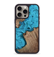 iPhone 15 Pro Max Wood Phone Case - Porter (Blue, 810155)