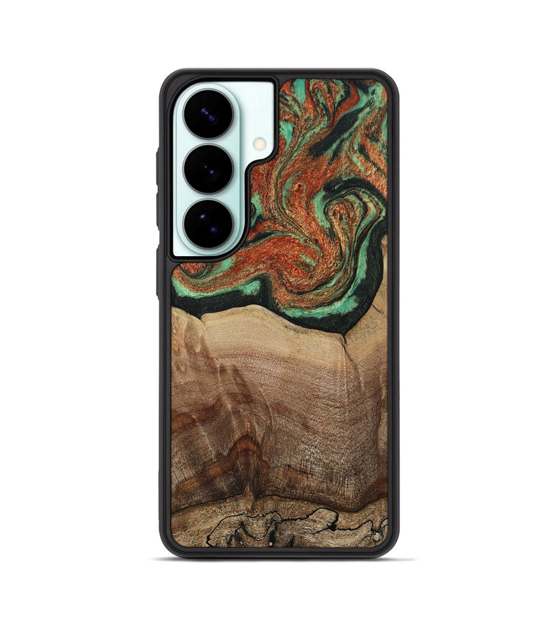 Galaxy S26 Wood Phone Case - Danelle (Green, 810156)