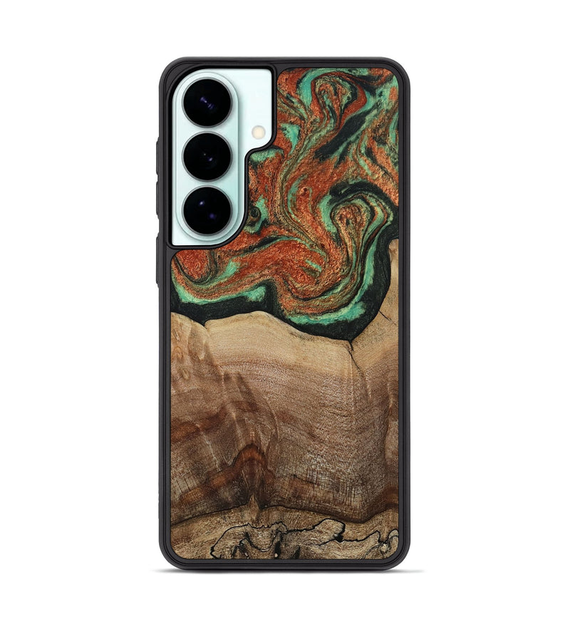 Galaxy S26 Plus Wood Phone Case - Danelle (Green, 810156)