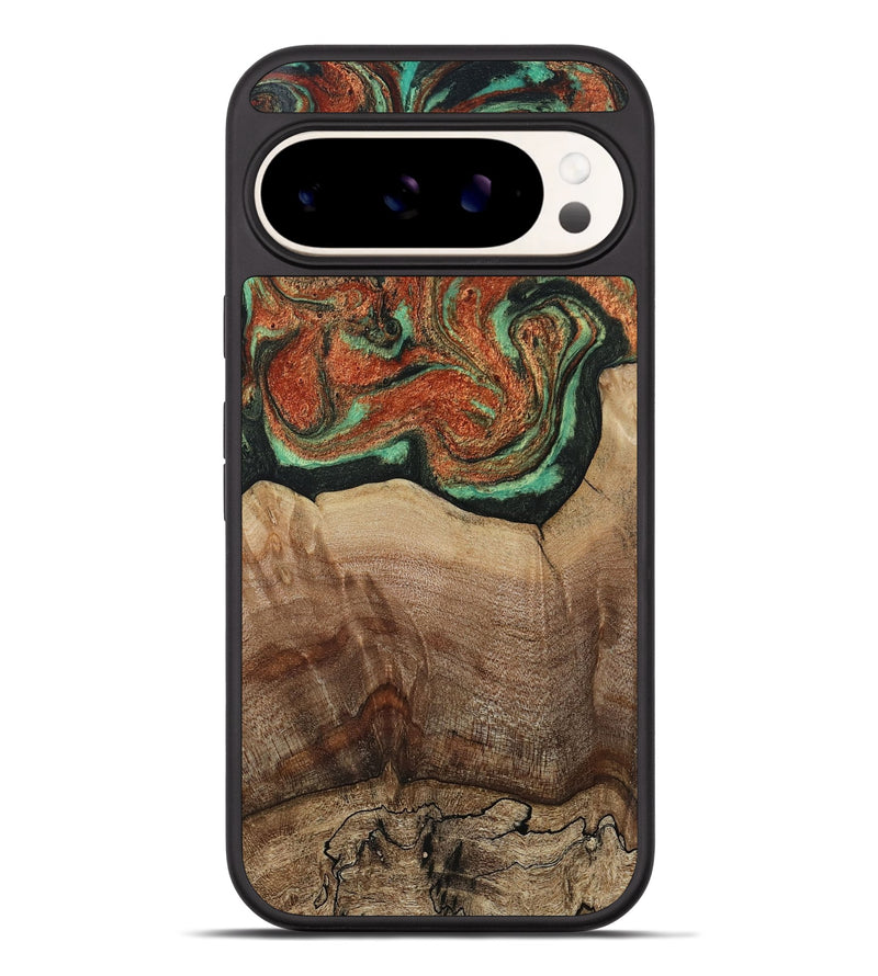 Pixel 9 Pro XL Wood Phone Case - Danelle (Green, 810156)