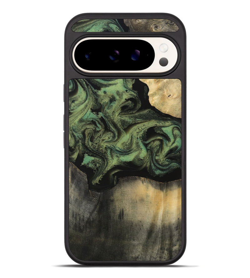Pixel 10 Pro XL Wood Phone Case - Sydni (Green, 810158)