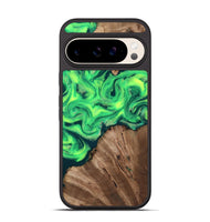 Pixel 10 Pro Wood Phone Case - Bobbie (Green, 810161)