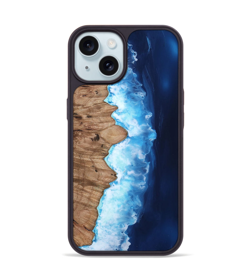 iPhone 15 Wood Phone Case - Ayra (Coastal, 810271)