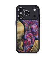 iPhone 17 Pro Wood Phone Case - Rayna (Blue, 810283)