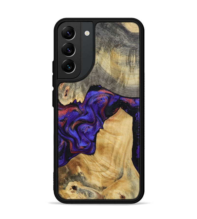 Galaxy S22 Plus Wood Phone Case - Kathy (Purple, 810336)