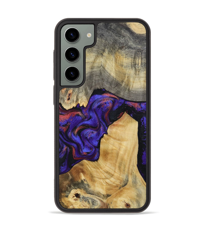 Galaxy S23 Plus Wood Phone Case - Kathy (Purple, 810336)