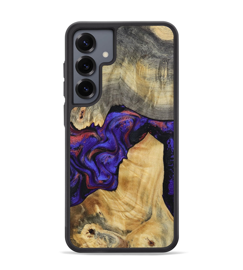 Galaxy S25 Plus Wood Phone Case - Kathy (Purple, 810336)