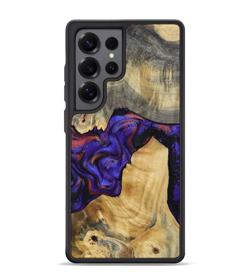 Galaxy S25 Ultra Wood Phone Case - Kathy (Purple, 810336)