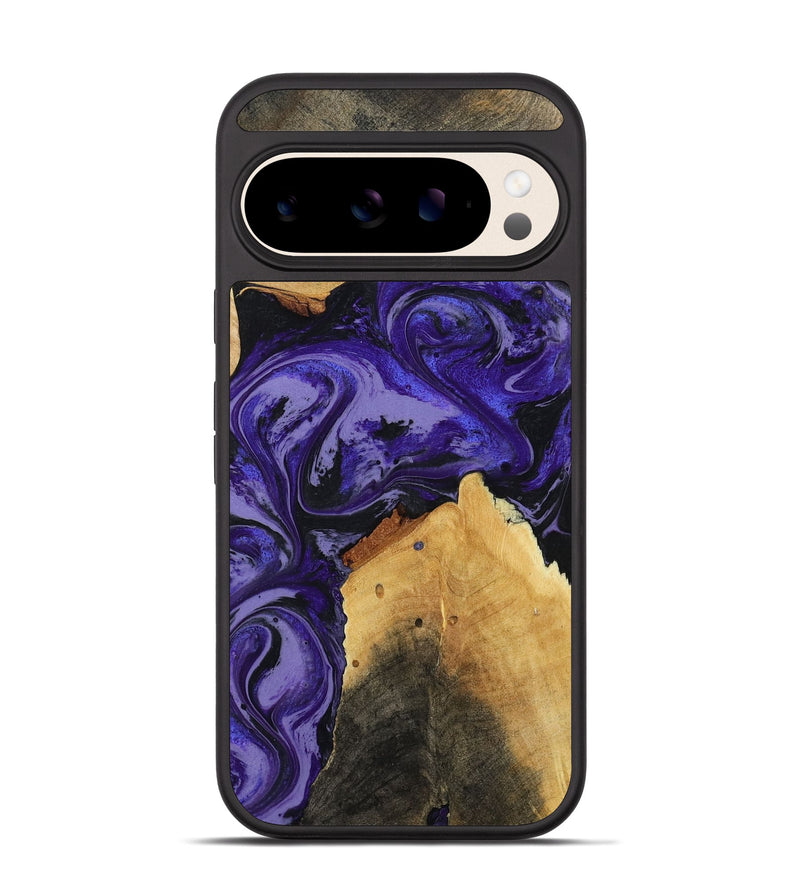 Pixel 10 Wood Phone Case - Neal (Purple, 810340)