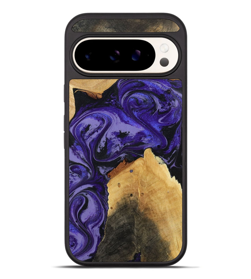 Pixel 10 Pro XL Wood Phone Case - Neal (Purple, 810340)