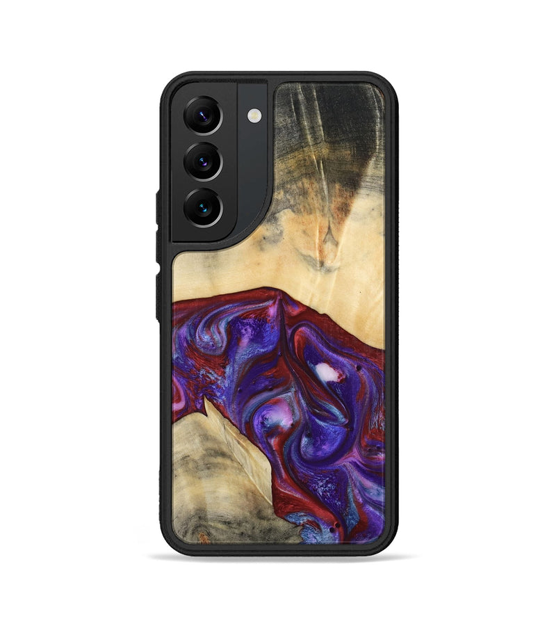 Galaxy S22 Wood Phone Case - Jase (Purple, 810344)