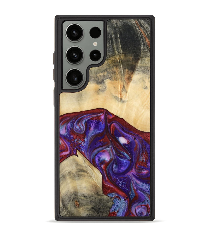 Galaxy S23 Ultra Wood Phone Case - Jase (Purple, 810344)