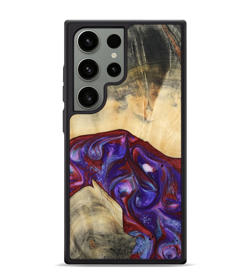 Galaxy S24 Ultra Wood Phone Case - Jase (Purple, 810344)
