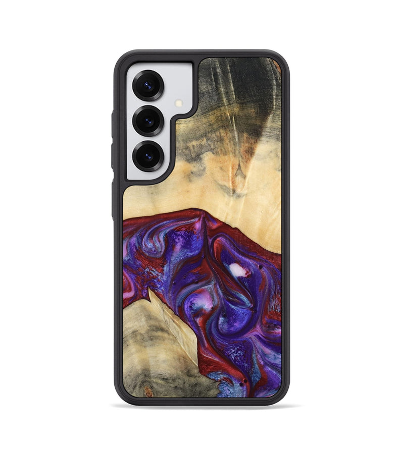 Galaxy S25 Wood Phone Case - Jase (Purple, 810344)