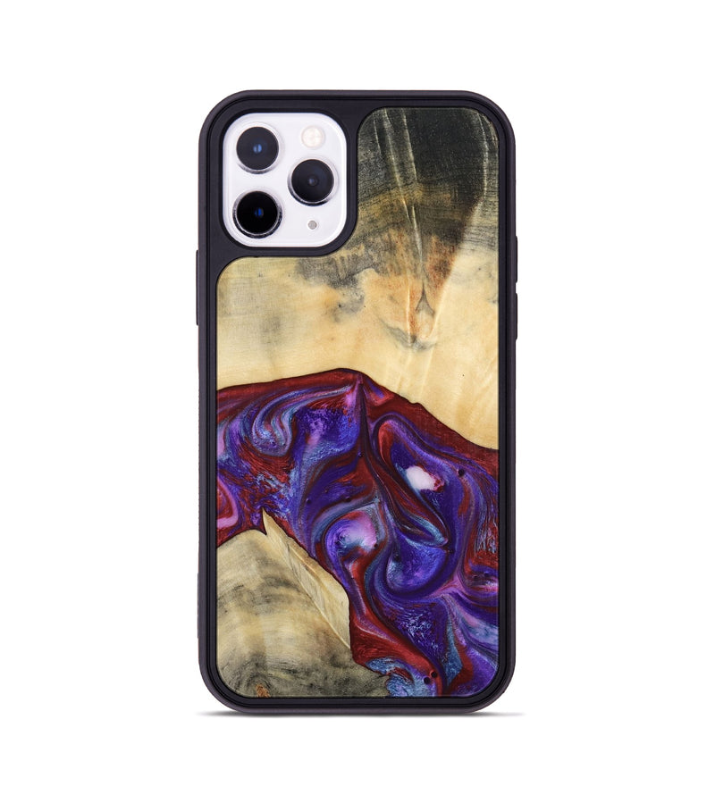 iPhone 11 Pro Wood Phone Case - Jase (Purple, 810344)