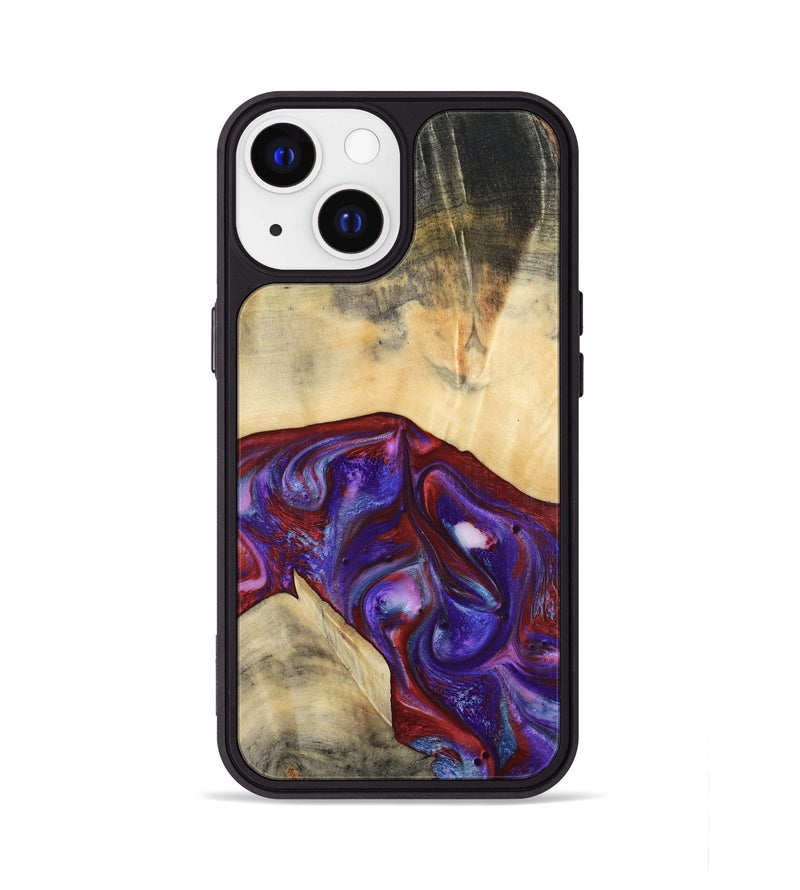 iPhone 13 Wood Phone Case - Jase (Purple, 810344)