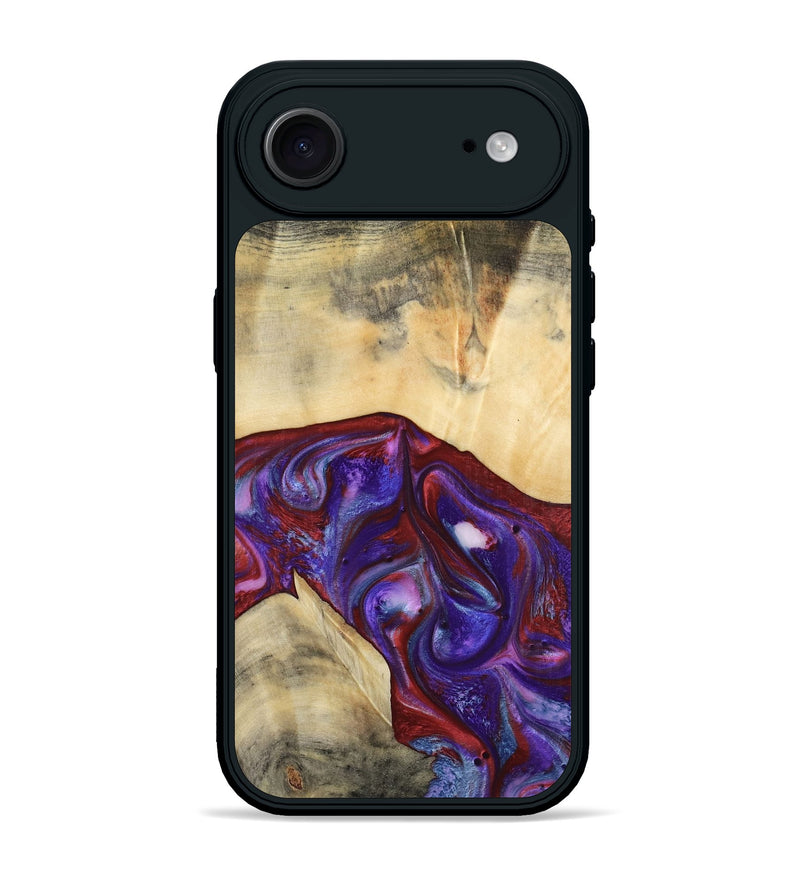 iPhone 17 Air Wood Phone Case - Jase (Purple, 810344)
