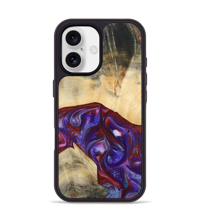 iPhone 17 Wood Phone Case - Jase (Purple, 810344)