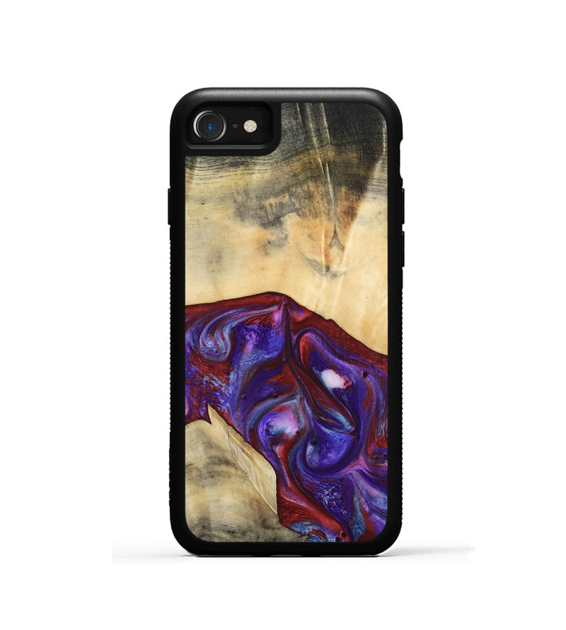 iPhone SE Wood Phone Case - Jase (Purple, 810344)