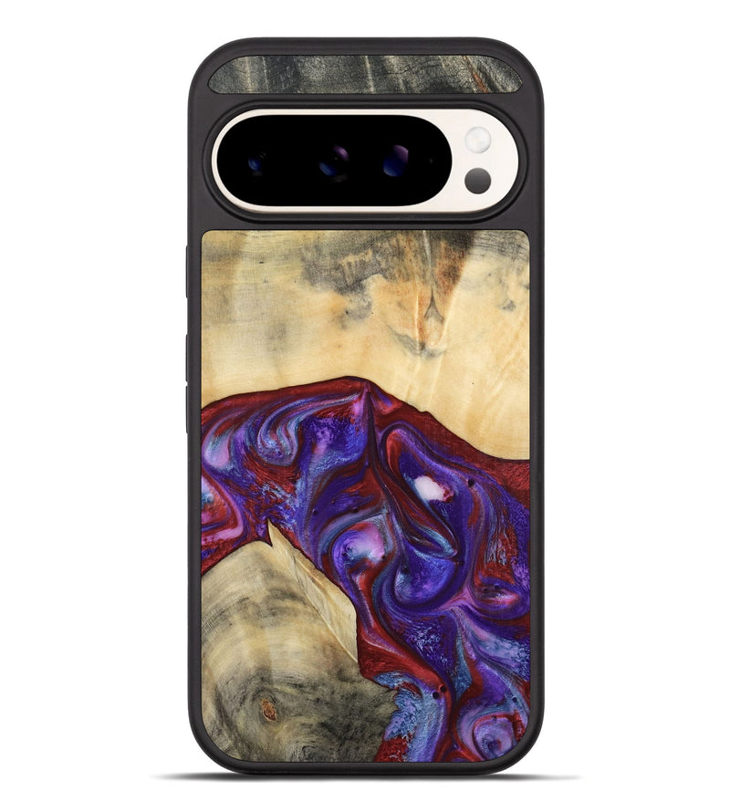 Pixel 10 Pro XL Wood Phone Case - Jase (Purple, 810344)