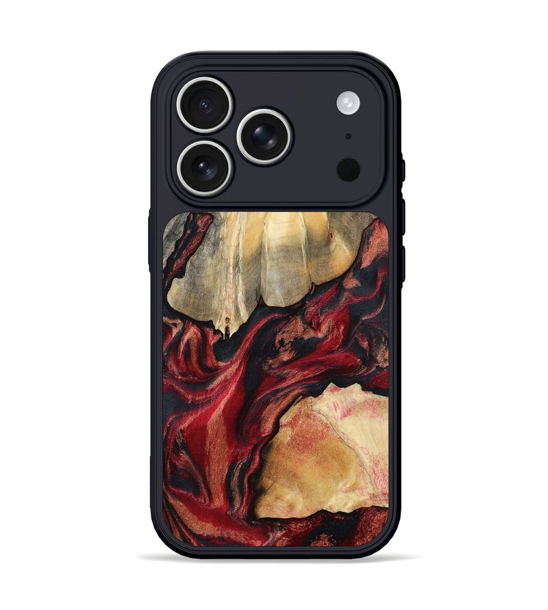 iPhone 17 Pro Wood Phone Case - Mario (Red, 810347)