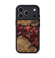 iPhone 17 Pro Wood Phone Case - Jamiya (Red, 810348)
